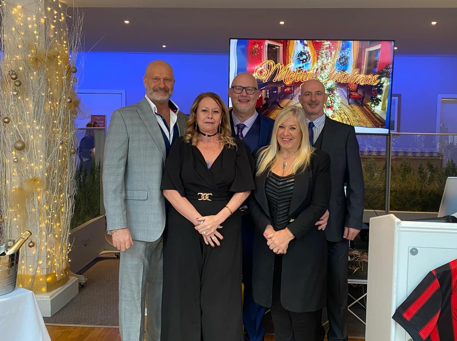 DHB Events team at the Christmas Charity Luncheon